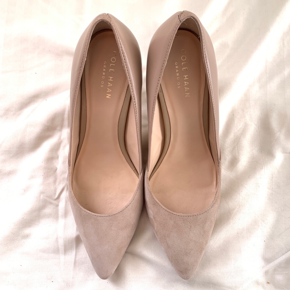 Cole Haan Leather & Suede Pumps